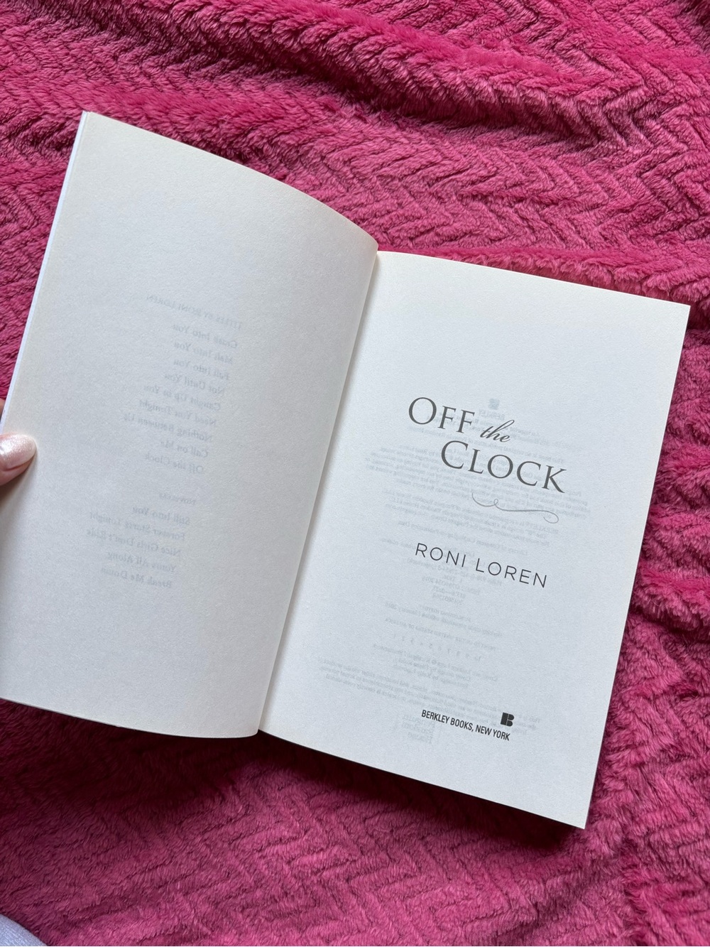 Off the Clock by Roni Loren - Picture 8 of 8